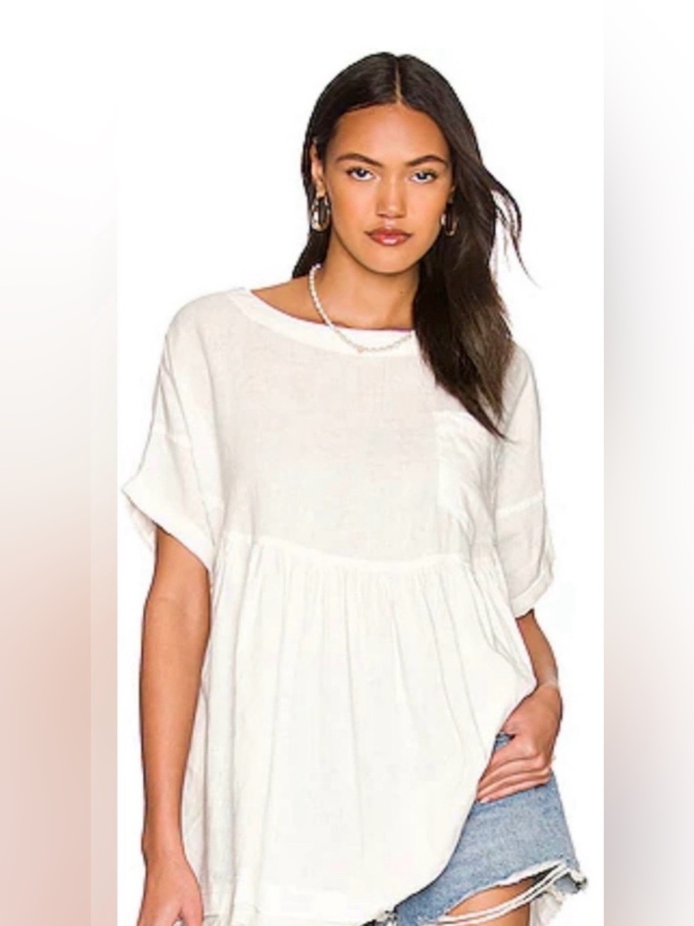 We The Free Moon City Baby
Doll Top